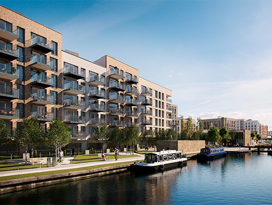 Flats for sale in Hackney Wick at Wickside