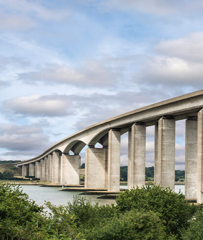 Orwell Bridge, River Orwell Ipswich