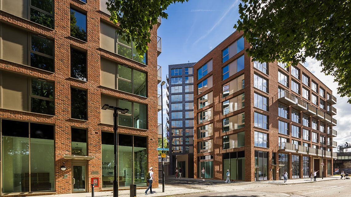 Exterior of Neptune Wharf, Deptford SE8