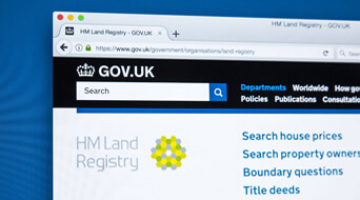 HM Land Registry website