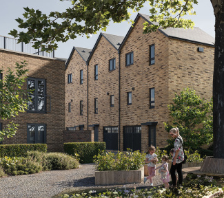 Plots 63, 64 & 65 at Merchants Yard exterior ©Galliard Homes.