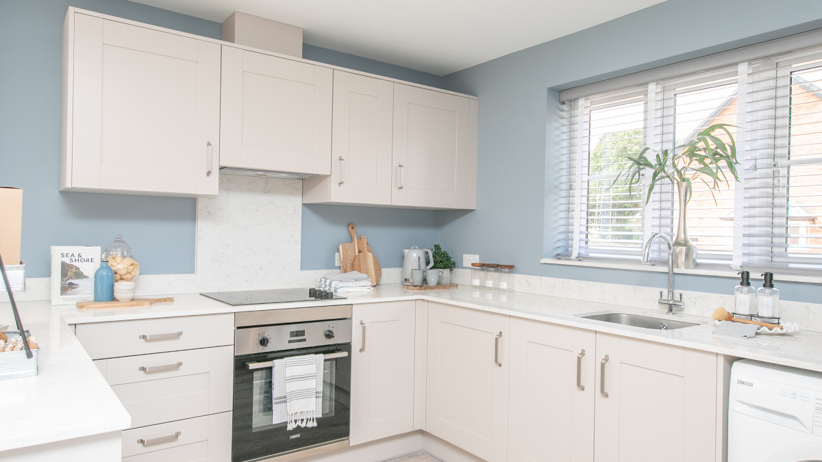 Kitchen area at Barrelmans Point, ©Wavensmere